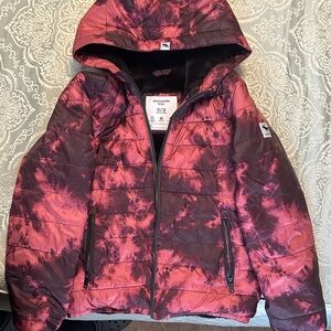Abercrombie & Fitch Kids Tie-Dye Puffer Jacket
